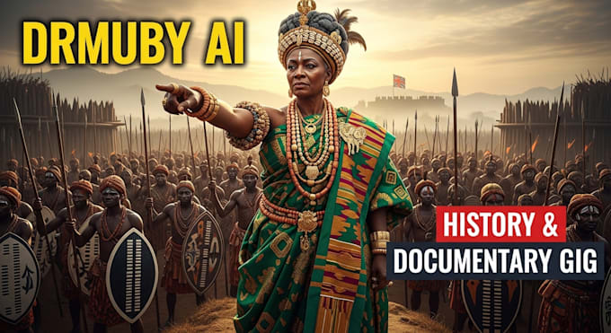 create ai african folktales and medieval history documentary videos