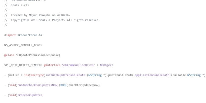 create software using java and objective c