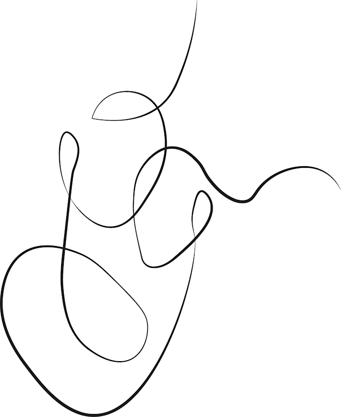 draw one line art illustrations