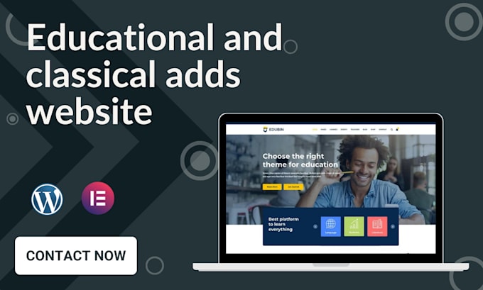 develop educational, matrimonial, classified ads  wordpress website
