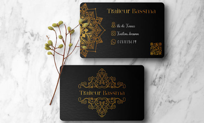 create exquisite luxury business cards
