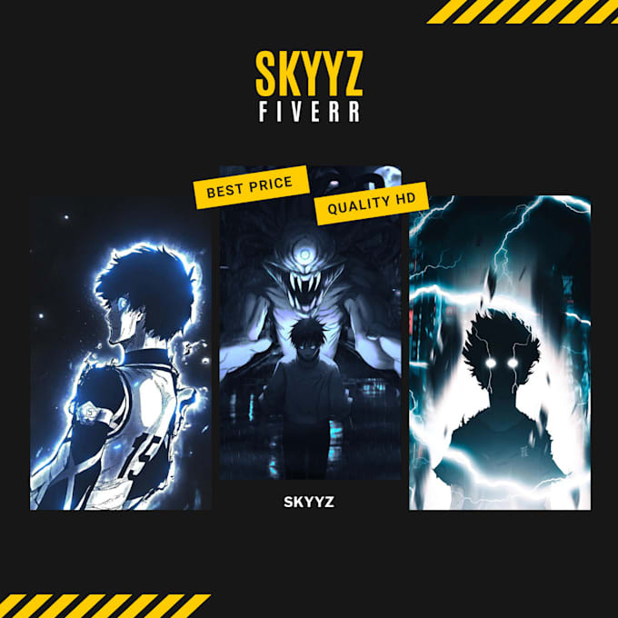 do epic anime music video edit for you