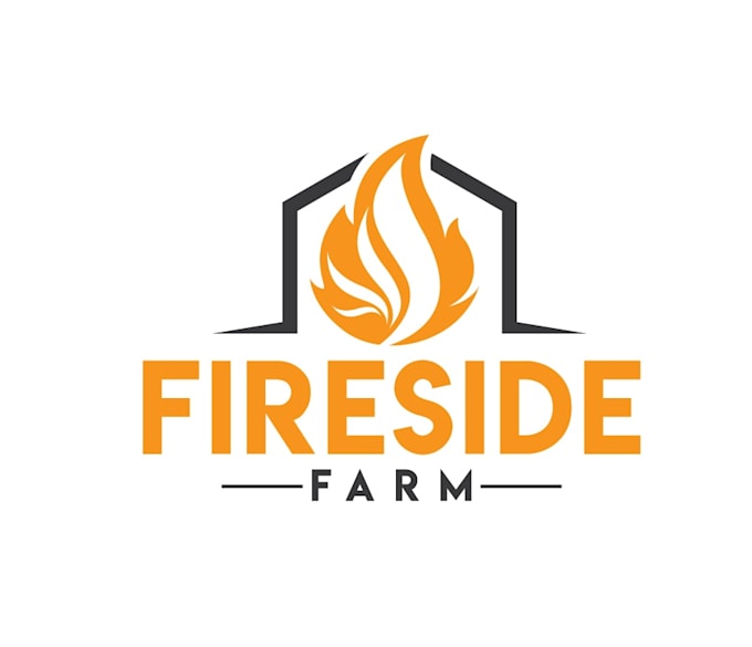design appealing and good looking fireside logo
