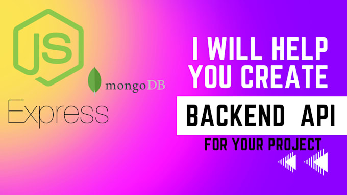 Your backend developer for developing rest api and database by Kisha ...
