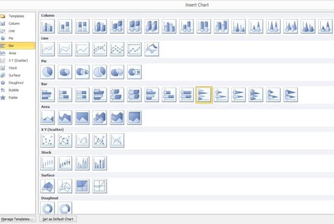 create graphs or charts in excel