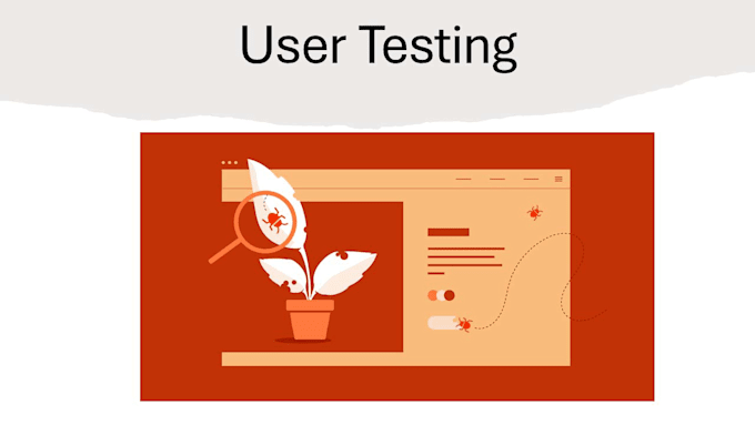 test website, app, providing valuable feedback for an enhanced user experience