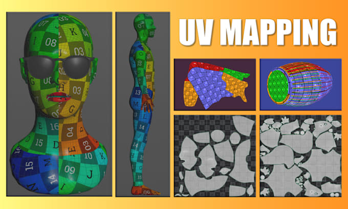 do expert uv mapping for your 3d model