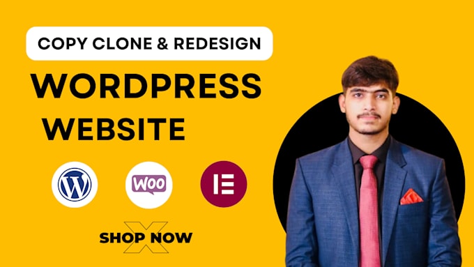 duplicate, redesign, and copy clone website for you