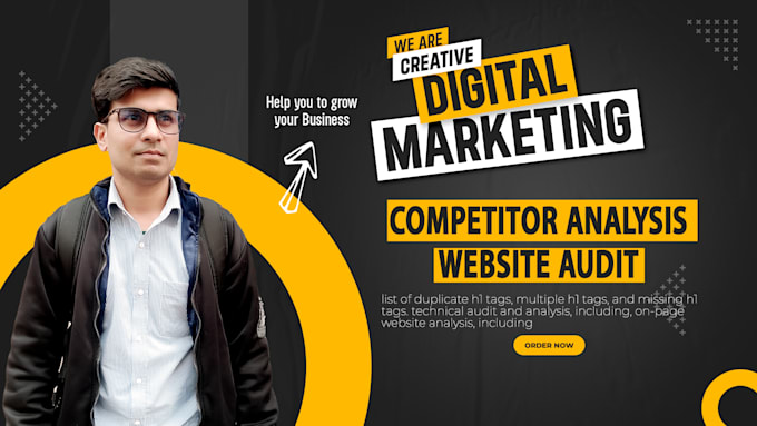 do competitor analysis and seo website