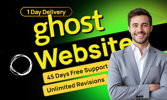 design ghost cms website, certified ghost expert developer