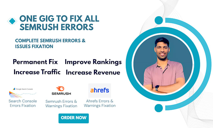 do technical SEO audit and fix semrush errors