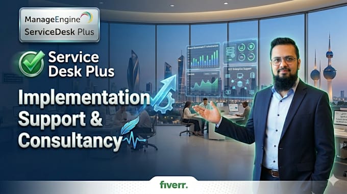 implement and customize manageengine servicedesk plus itil workflows