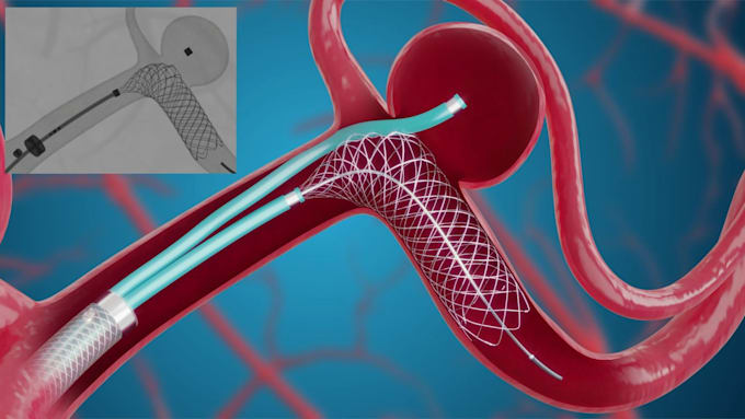 create a 3d medical animation