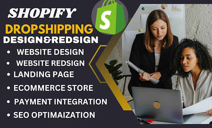 set up shopify store and build shopify store