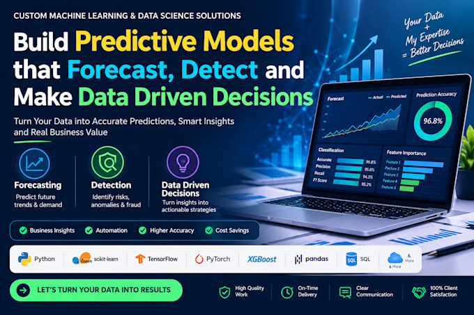 build a machine learning predictive model in python