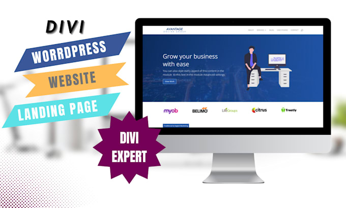 be your divi expert, divi landing page design with divi builder