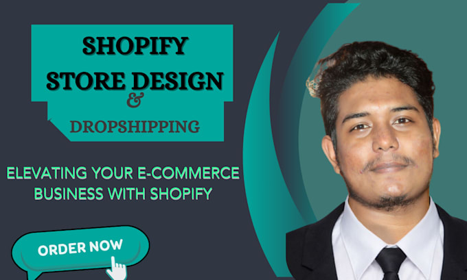 design and redesign your store also, do dropshipping