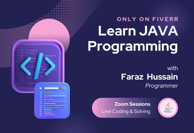 Teach you java development, coding and lessons by Farazbangalore | Fiverr