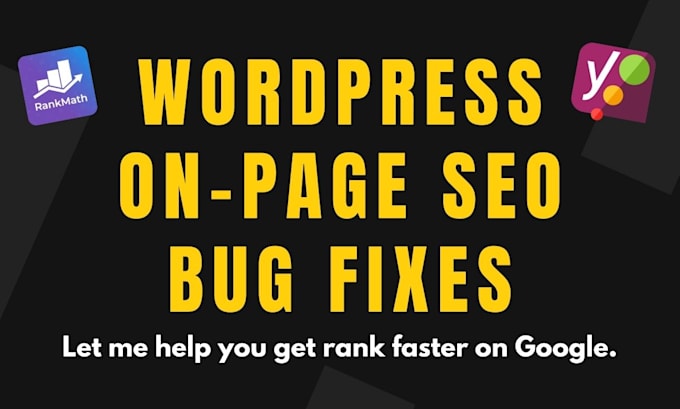 optimize your wordpress website with rank math or yoast seo