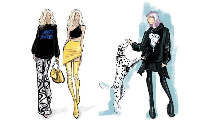 draw a fashion illustration