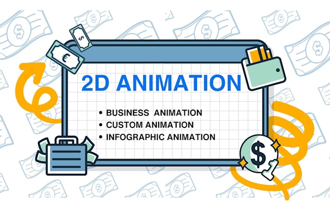create a 2d animation video and infographic video