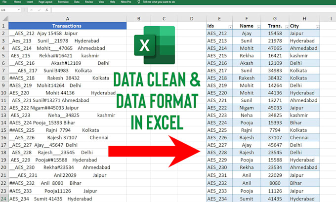 Do excel data cleaning, data deduplication, and formatting by ...