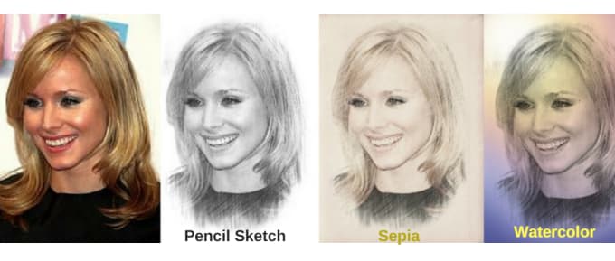 Turn Your Photo Into An Amazing Pencil Sketch By Localwebdesign