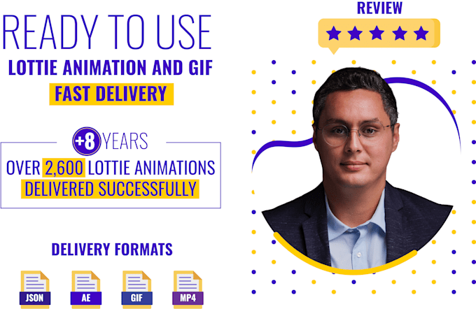 animate your illustration into a lottie animation or GIF