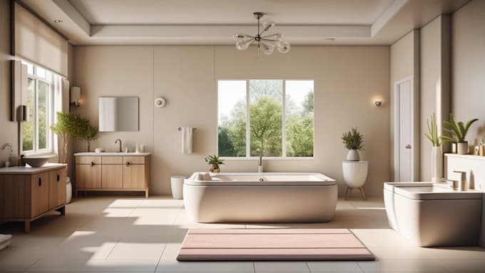Create interior design, based on your words using ai by Eiga3194 | Fiverr