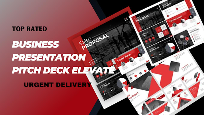 Do power point pitch deck elevate your business presentation by ...