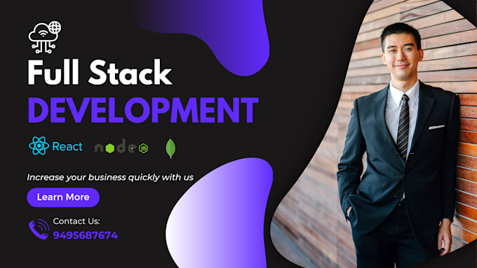 create full stack web applications for e services
