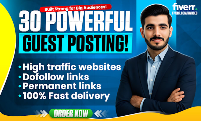 publish premium guest post on high da 90 plus with dofollow SEO backlinks