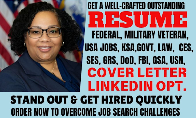 Craft targeted resumes for federal usa jobs ksa military veteran
