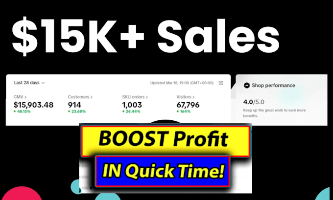 be manage your tiktok shop on profit share