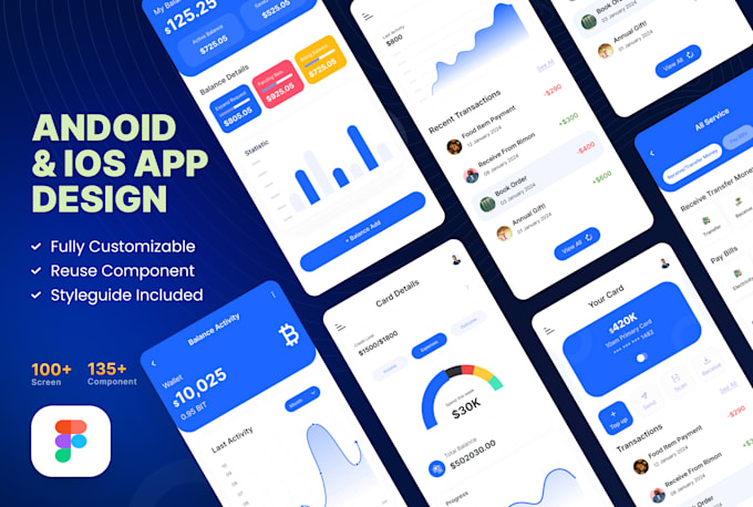 Create ui ux design for website or mobile app with prototype by Sams ...