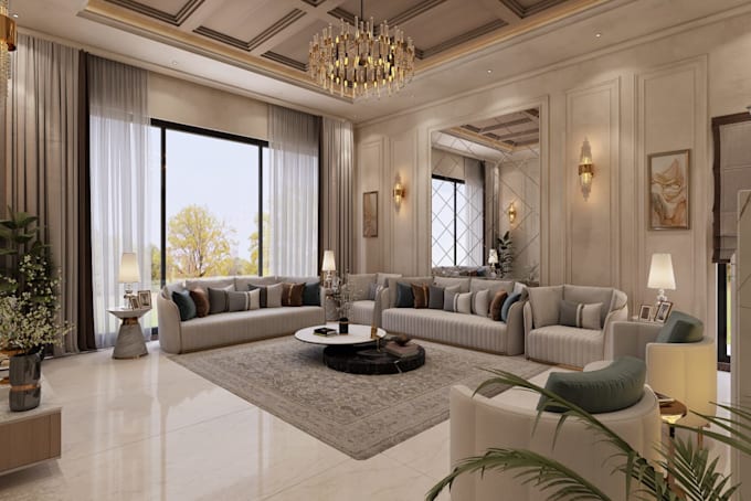 do professional interior design of your residential space