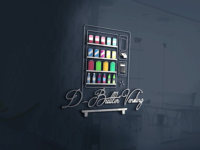 design any type of vending machine logo in 18hr