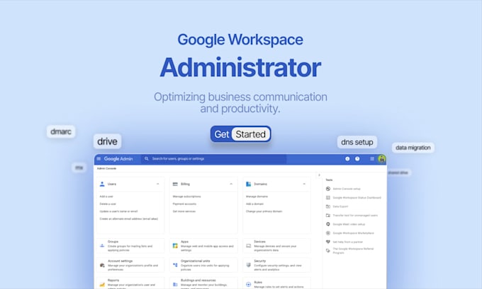 be your google workspace admin