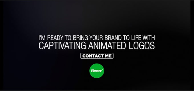 create logo animation as you wish