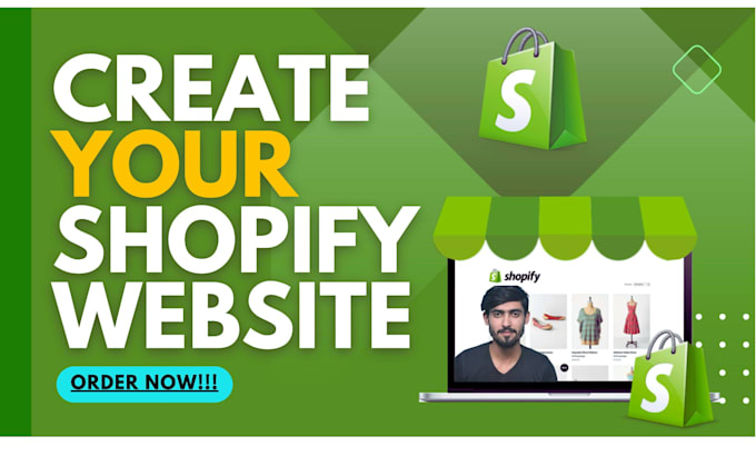 make a shopify store or drop shipping ecommerce website