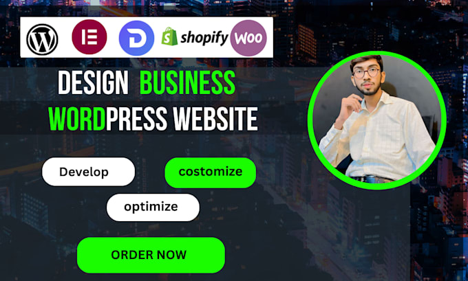 build responsive buisness website in 12 hour