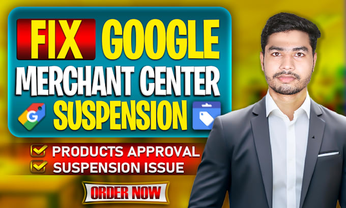 fix google merchant center suspension