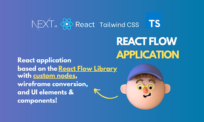 Build you an application based on react flow library by Ashishsunny_dev ...