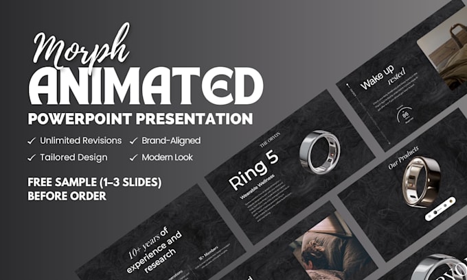 make animated powerpoint presentations with morph transition