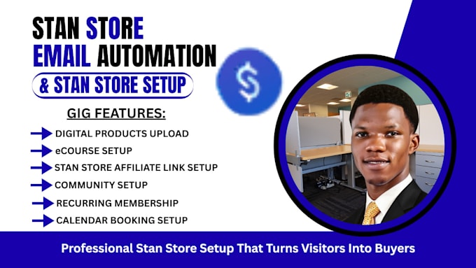 setup stan store email marketing,stan store design,stan store product upload