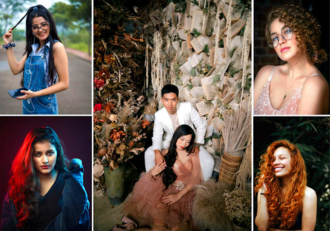 do photoshop high portrait retouch end video editing