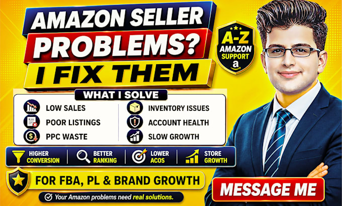 be your amazon fba virtual assistant, amazon account manager