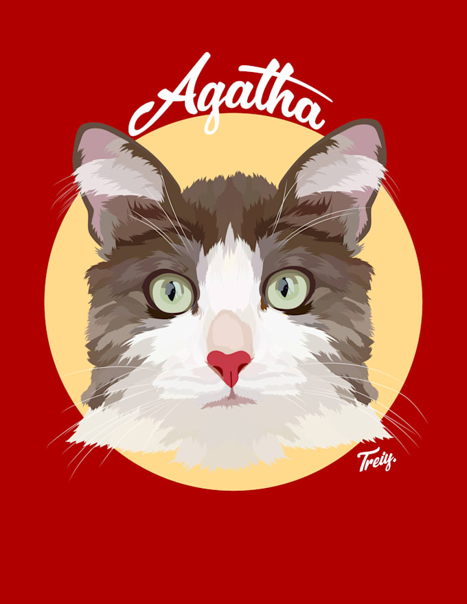 Draw your pet and vectorize it