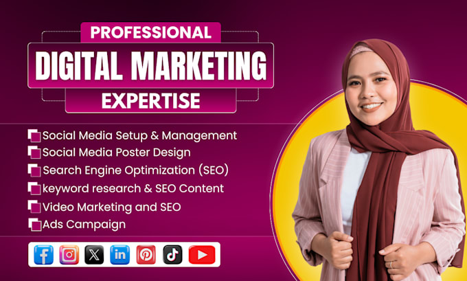 be your social media manager and SEO expert