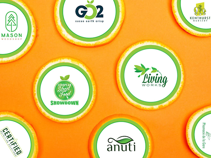 design organic logo with unlimited concepts and revisions